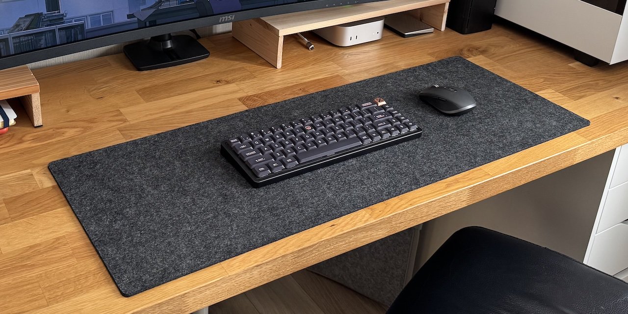 My current desk setup My current desk setup